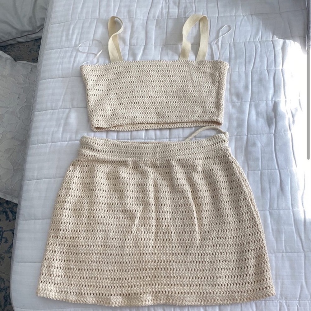 ZARA SUNFLOWER CROCHET SET 🌻🌻 - Picture 8 of 8